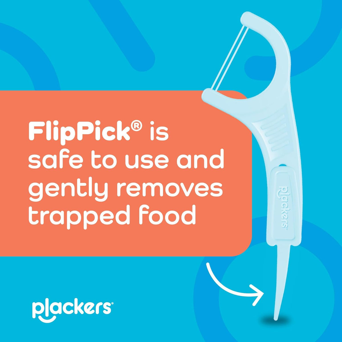 Plackers Twin Line Floss Picks, Intense Mint, 75 Count