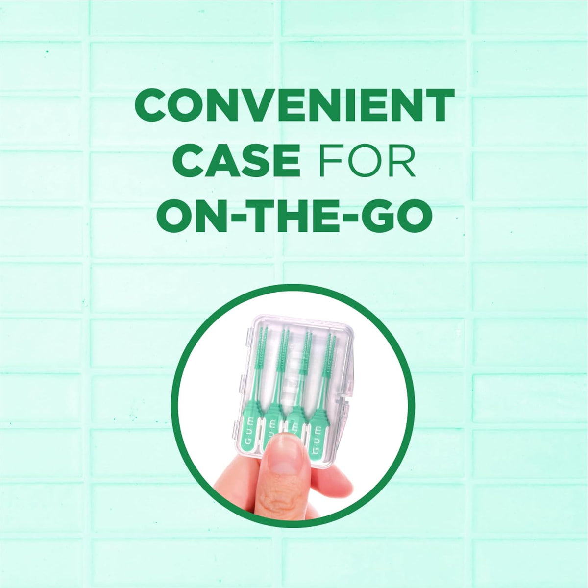 GUM Soft-Picks Comfort Flex Mint Interdental Picks, 80 Count