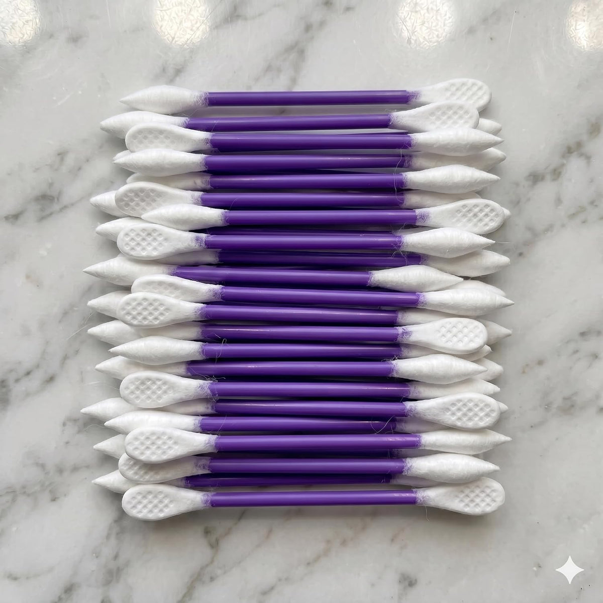 CGR 900pcs Precision Makeup Cotton Swabs, Pointed & Flat Tips, 3 Bags