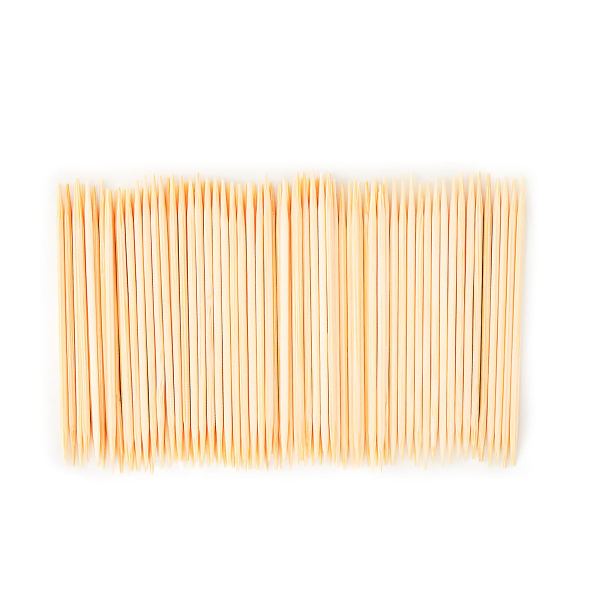 1200 Count Bamboo Toothpicks for Teeth Cleaning, Appetizer, Olive, Barbecue, Fruit, Double-Points Wooden Toothpick.