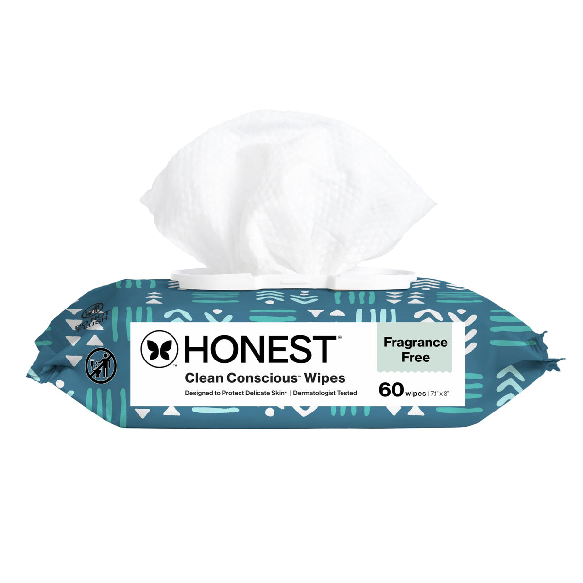 The Honest Company Multi-Use Baby Wipes, Balance Blues, 288 Count