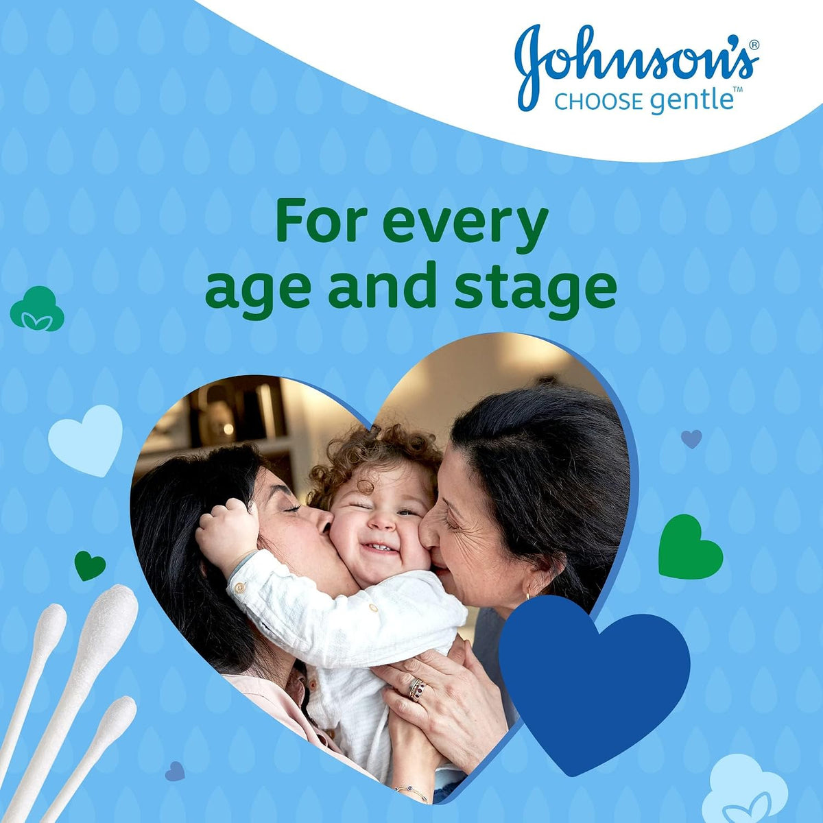 Johnson's Baby Cotton Buds - 1 X 200 Drum