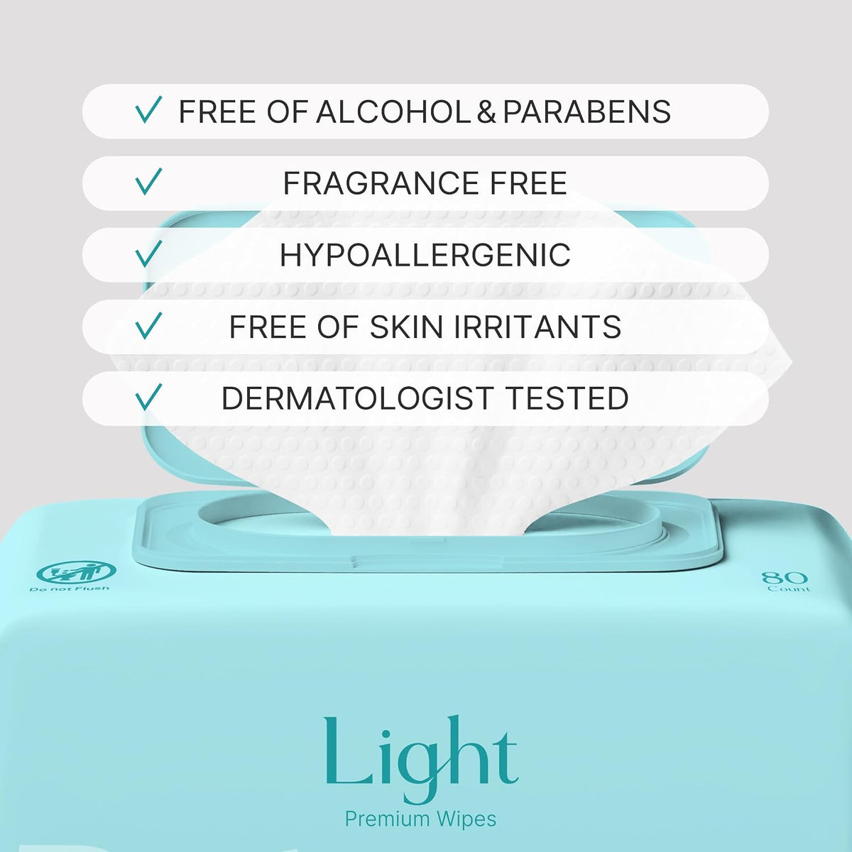 BEBESUP- Korea's #1 Light Baby Wipes - Safe even for Atopic Skin Hypoallergenic Water-Based Unscented Alcohol & Paraben-Free Organic Flip-Top Plant Based Organic Baby Wipes (640 Count 8 Packs)