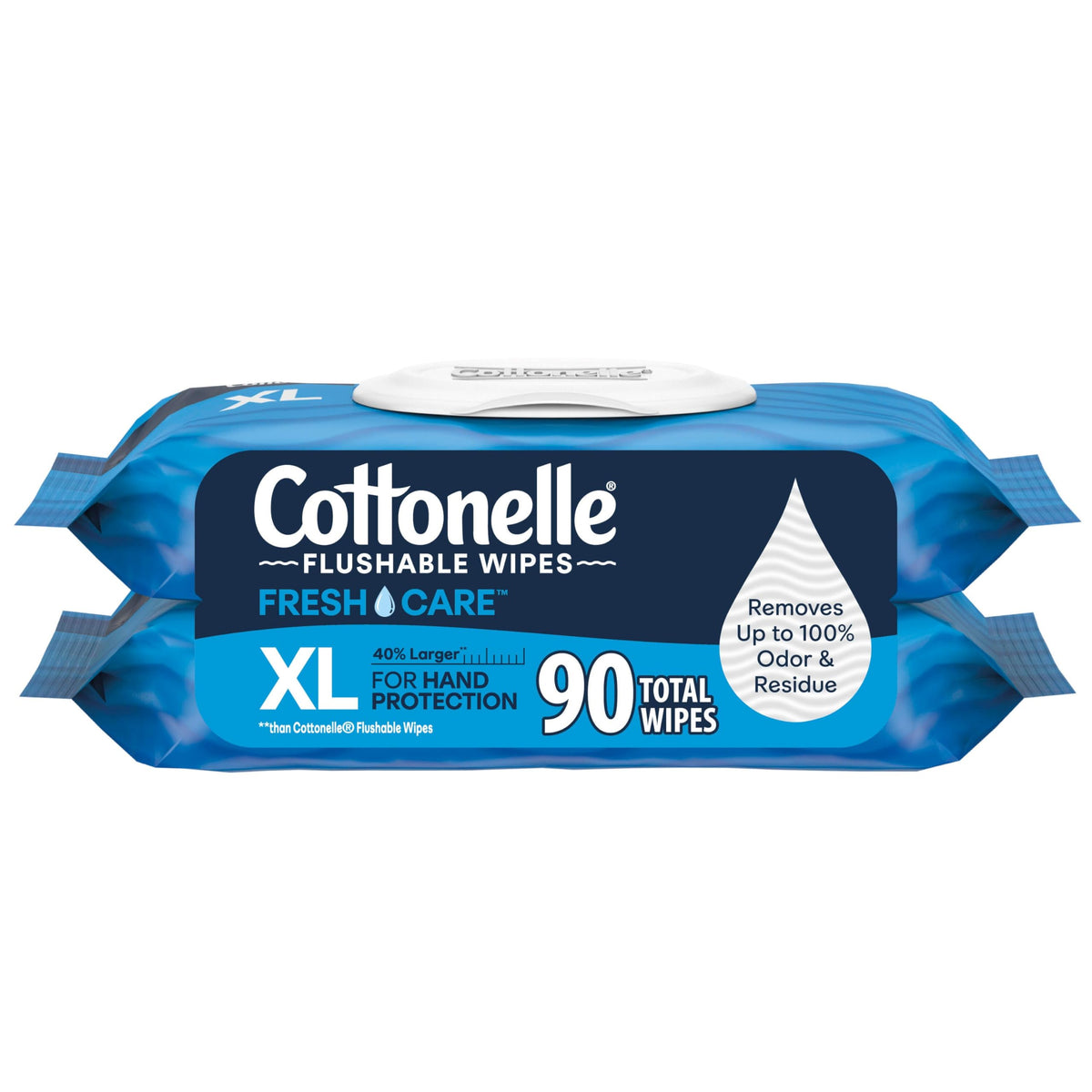 Cottonelle Fresh Feel Flushable Wipes, 16 Packs, 42 Wipes per Pack