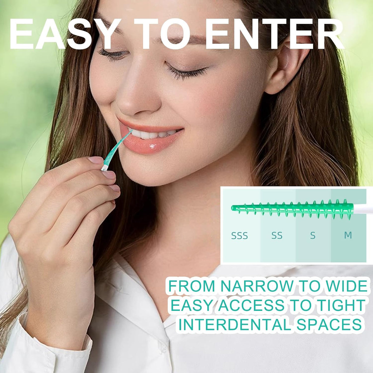 84PCS Portable Soft Dental Floss Picks,Soft Silica toothpicks,flossers for Adults Teeth Cleaning Tools,interdental Brushes Between Teeth,Disposable Dental Picks