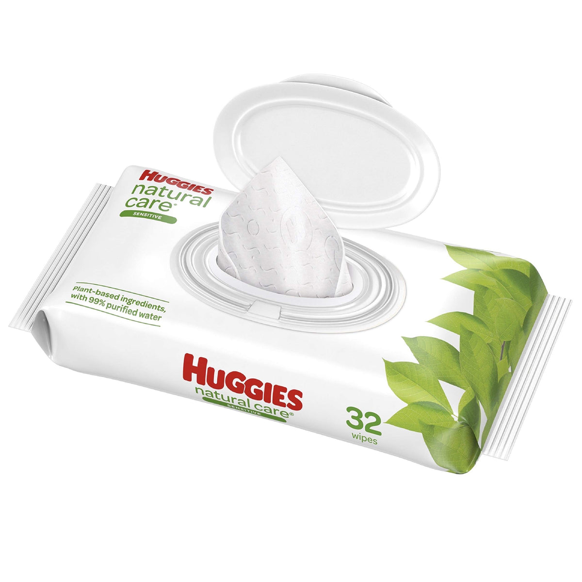 Huggies Natural Care Sensitive Baby Wipes, Unscented, 15 Packs, 960 Wipes