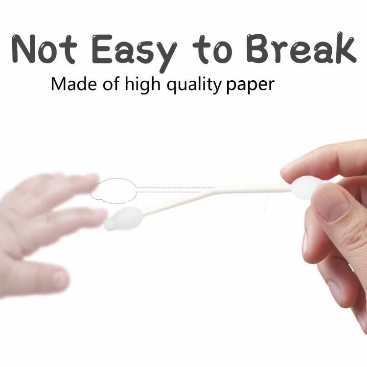 Safety Cotton Swabs with Large Tips for Newborn, Babies,Infants, Kids, Children Cotton Buds 216pcs
