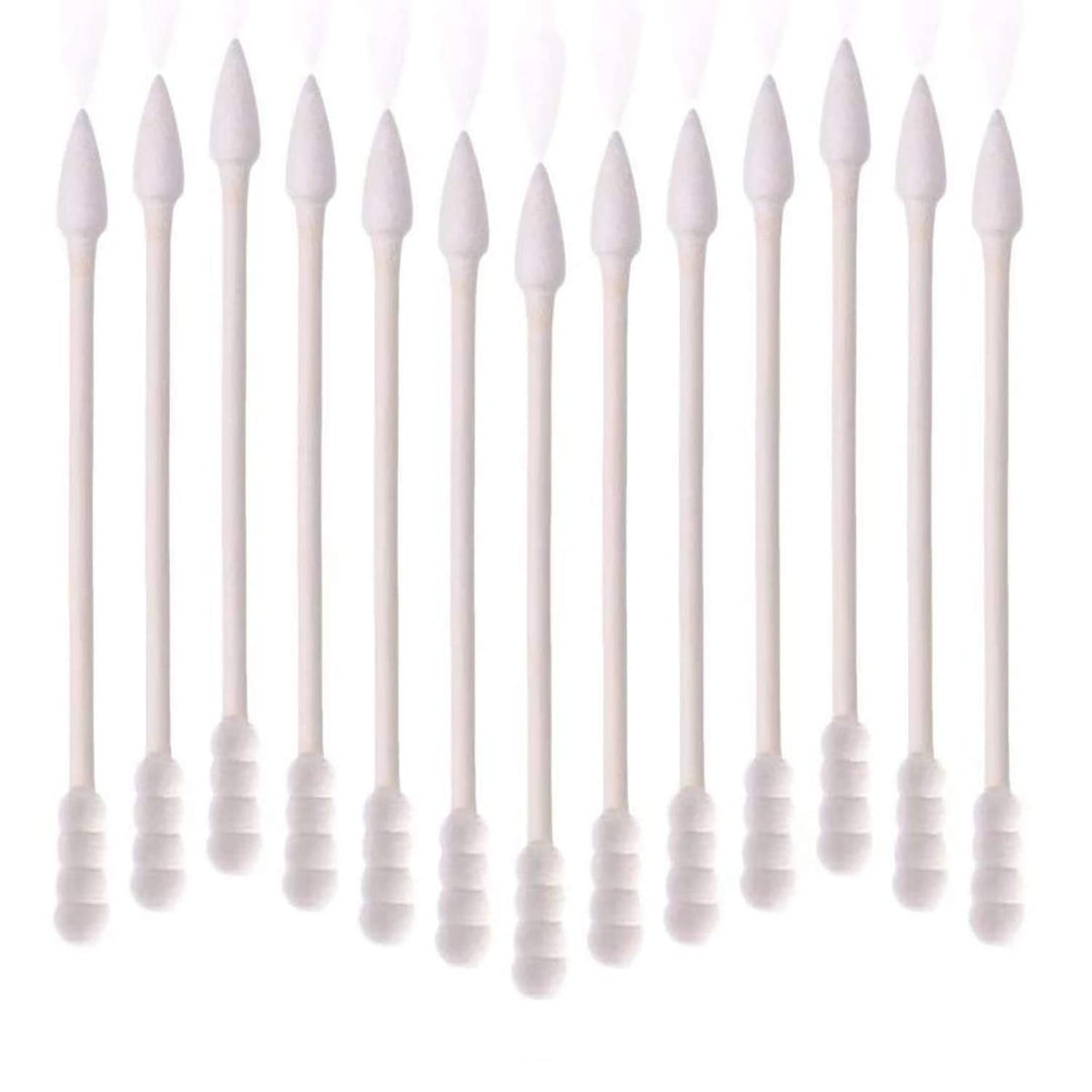 Kids Safety Cotton Swabs with Large Tips for Newborn, Babies,Infants, Kids, Children Baby Cotton Buds with Paper Stick (4 Packs 224 Pcs Total)