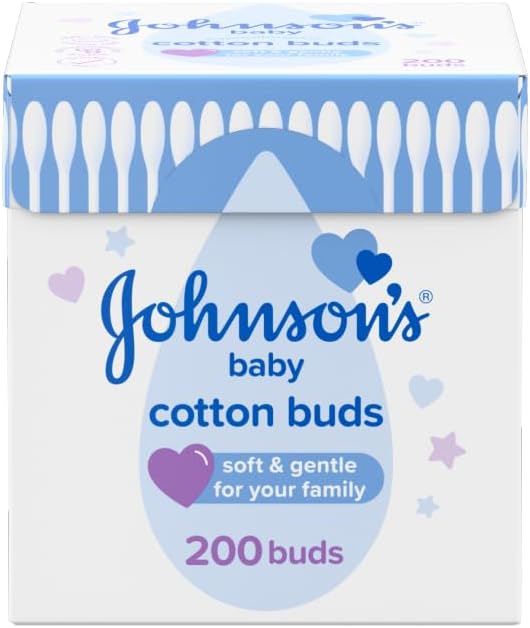 Johnson's Baby Cotton Buds - 1 X 200 Drum