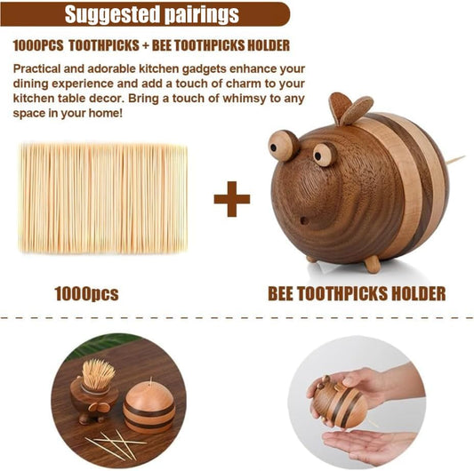 Damuzhi 1200 Pcs Bamboo Toothpicks