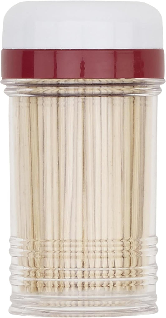 GoodCook Everyday Shake-A-Pick Toothpicks with Dispenser, 200 Picks