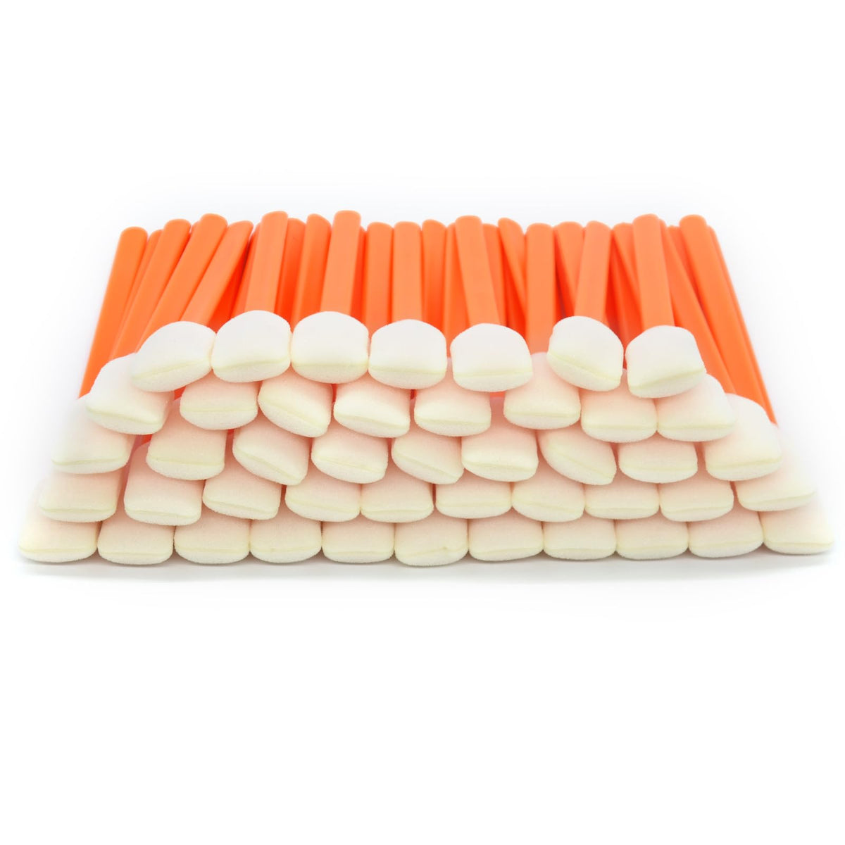 200pcs 5.11" Square Rectangle Foam Cleaning Swab Sticks (Blue)