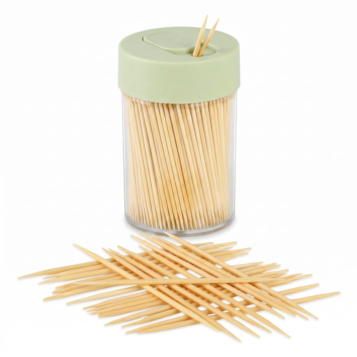 Damuzhi 1200 Pcs Bamboo Toothpicks