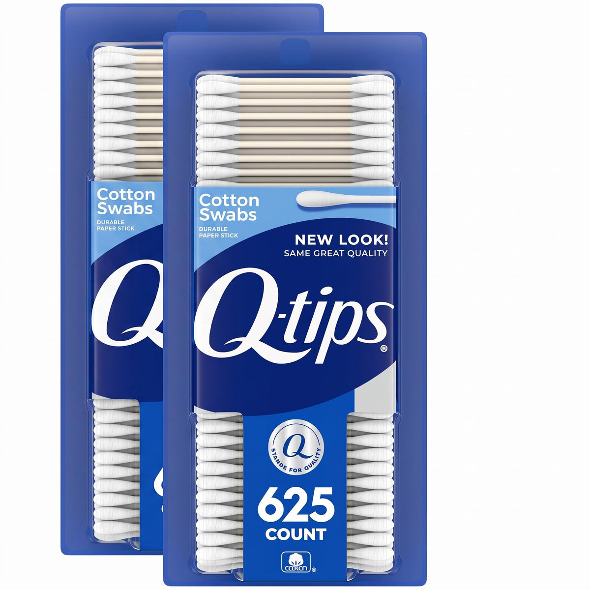 Q-tips Cotton Swabs For Hygiene and Beauty Care Original Cotton Swab Made With 100% Cotton 625 Count
