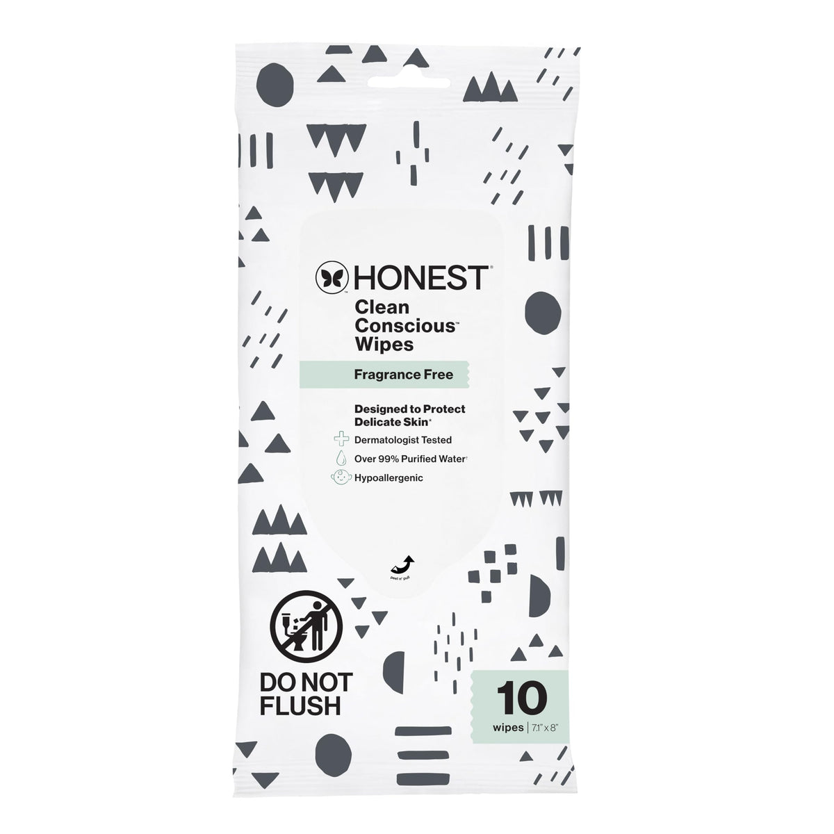 The Honest Company Multi-Use Baby Wipes, Balance Blues, 288 Count