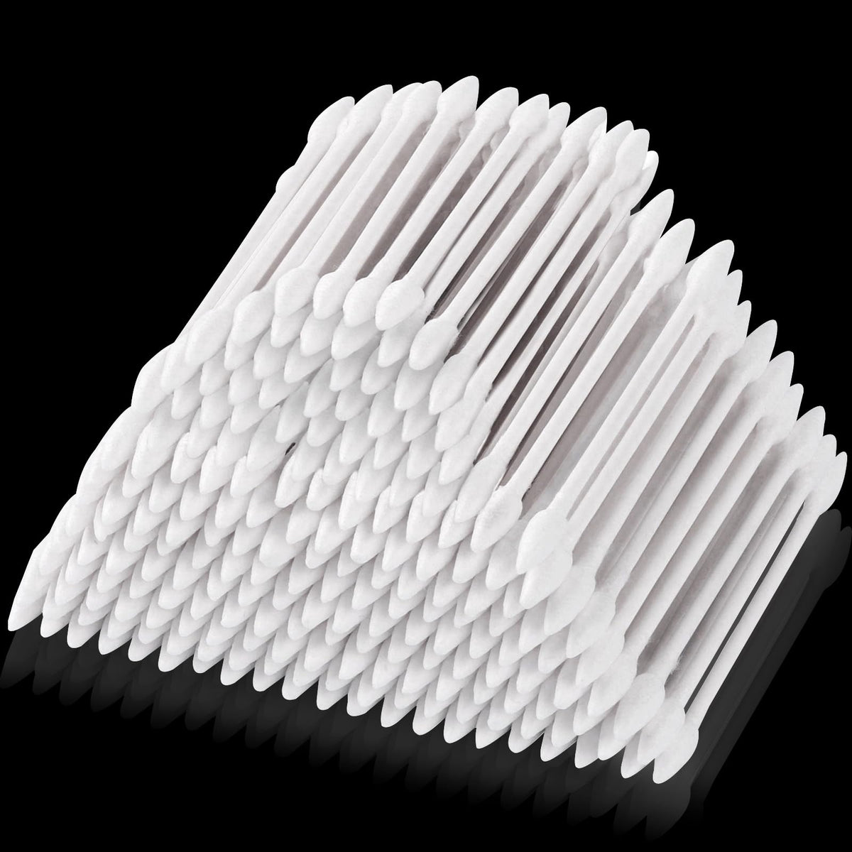 Kids Safety Cotton Swabs with Large Tips for Newborn, Babies,Infants, Kids, Children Baby Cotton Buds with Paper Stick (4 Packs 224 Pcs Total)