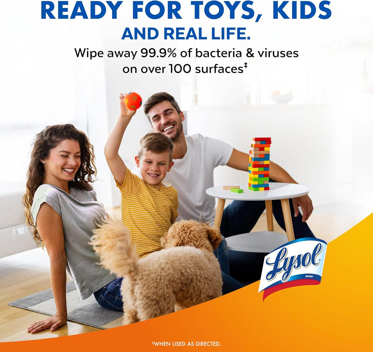 Lysol Disinfecting Wipes, Cleaner, Lemon + Mango + Linen, 80 ct. (4 Pack)