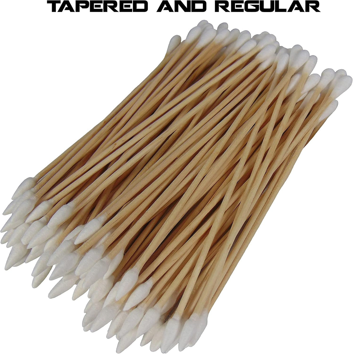 Type-III 100pc Gun Cleaning 6 Inch Double Sided Cotton Swabs